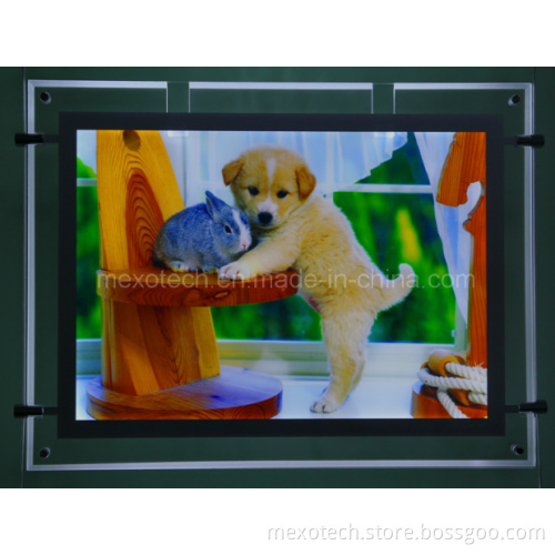 Advertising LED Crystal Light Box with Cutout-Design (CSH02-A2L-01)